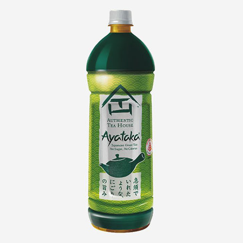 Authentic Tea House Ayataka No Sugar Japanese Green Tea (1.5L X 12 BOTTLES)