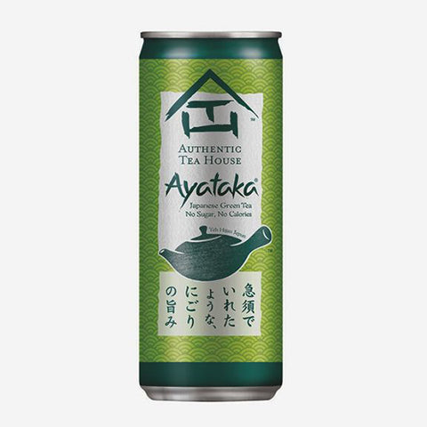 Authentic Tea House Ayataka No Sugar Japanese Green Tea (315ML X 24 CANS)