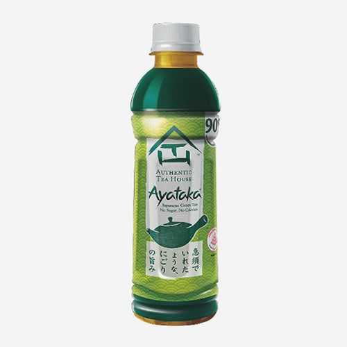 Authentic Tea House Ayataka No Sugar Japanese Green Tea (500ML X 24 BOTTLES)