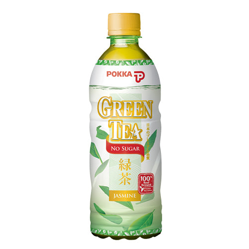 Pokka Jasmine Green Tea No Sugar (500ML X 24 BOTTLES)