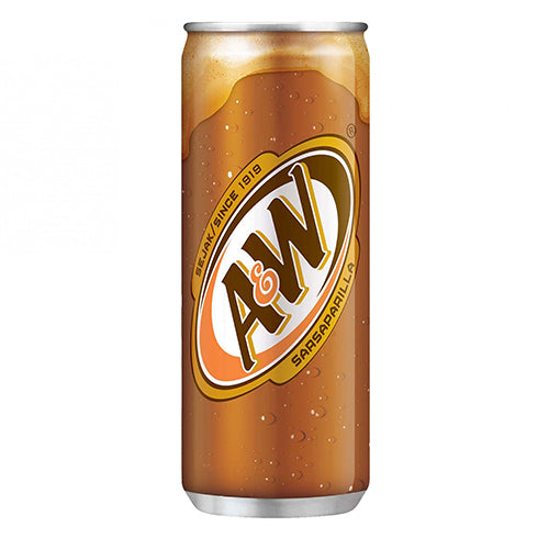 A&W Root Beer Sarsaparilla (325ML X 24 CANS)