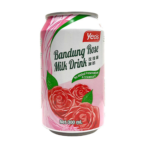 Yeo's Bandung Rose Milk (300ML X 24 CANS)
