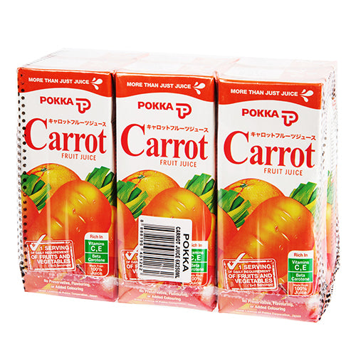 Pokka Carrot Fruit Juice (250ML X 24 PACKETS)