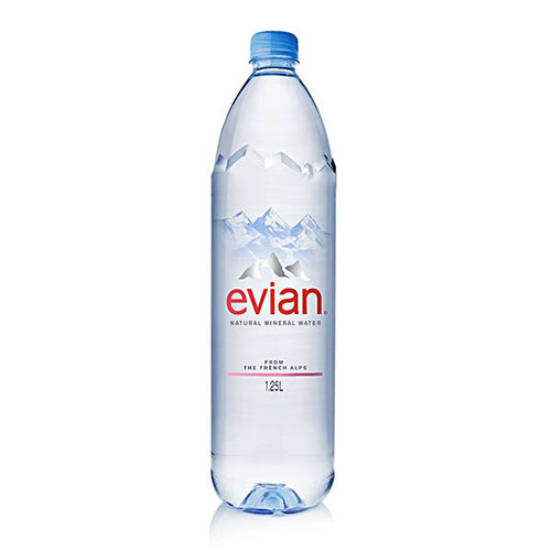 Evian Natural Mineral Water (1.5L X 12 BOTTLES)