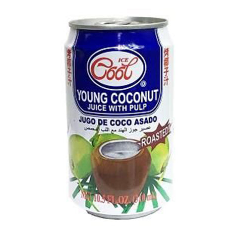 Ice Cool Young Coconut Juice with Pulp (310ML X 24 CANS)