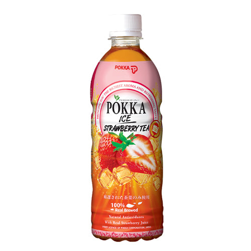 Pokka Ice Strawberry Tea (500ML X 24 BOTTLES)