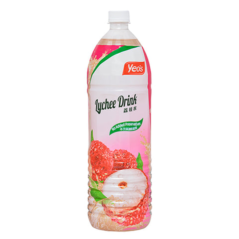 Yeo's Lychee Drink (1.5L X 12 BOTTLES)