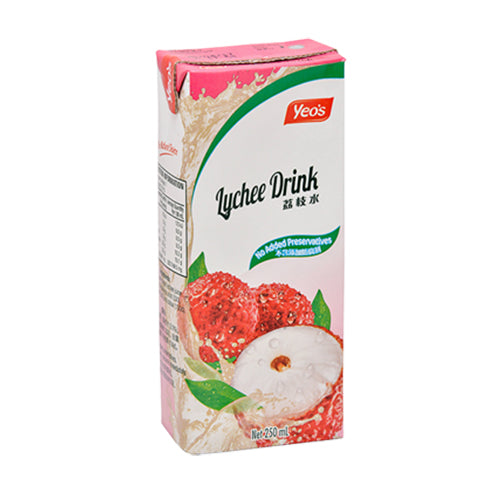 Yeo's Lychee Drink (250ML X 24 PACKETS)
