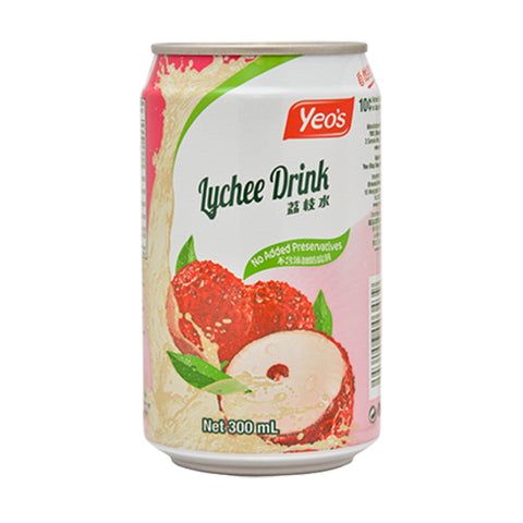 Yeo's Lychee Drink (300ML X 24 CANS)