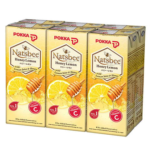 Pokka Natsbee Honey Lemon (250ML X 24 PACKETS)