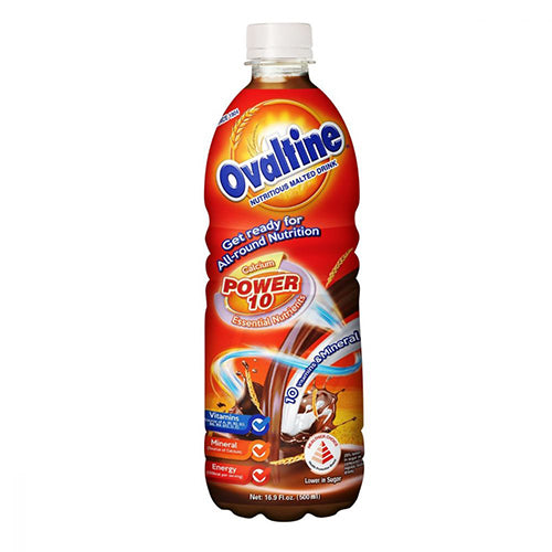 Ovaltine Malt Chocolate (500ML X 24 BOTTLES)