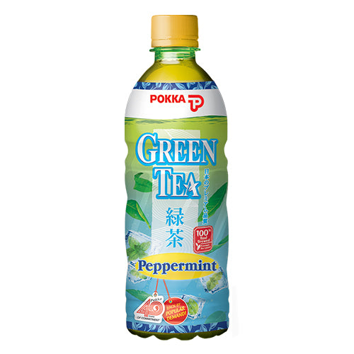 Pokka Peppermint Green Tea (500ML X 24 BOTTLES)