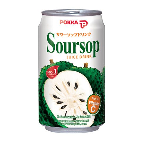 Pokka Soursop Juice Drink (300ML X 24 CANS)